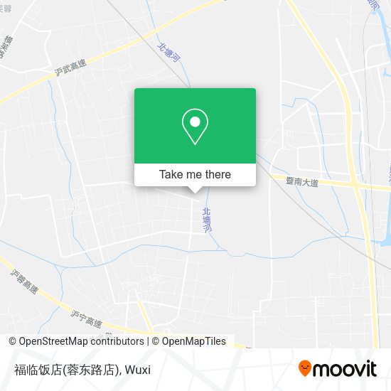 福临饭店(蓉东路店) map