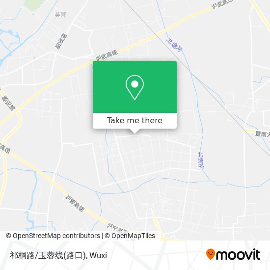 祁桐路/玉蓉线(路口) map