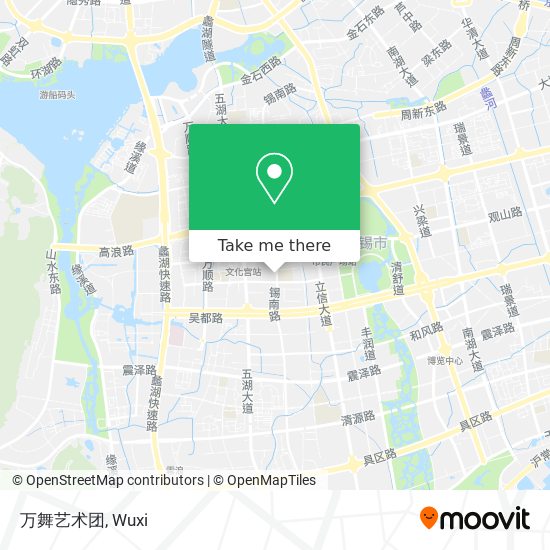 万舞艺术团 map
