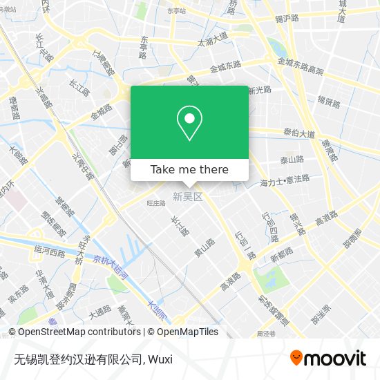无锡凯登约汉逊有限公司 map