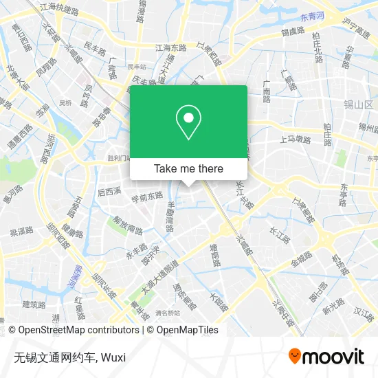 无锡文通网约车 map
