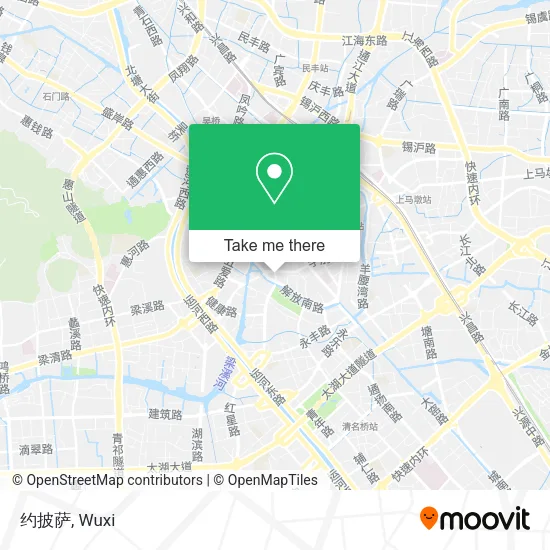 约披萨 map