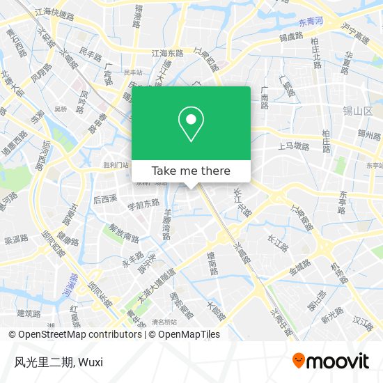 风光里二期 map