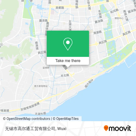 无锡市高尔通工贸有限公司 map