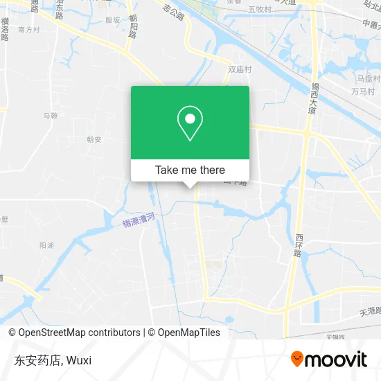 东安药店 map