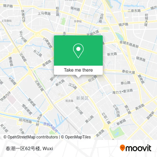 春潮一区62号楼 map
