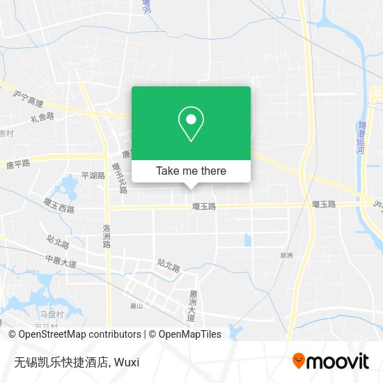 无锡凯乐快捷酒店 map