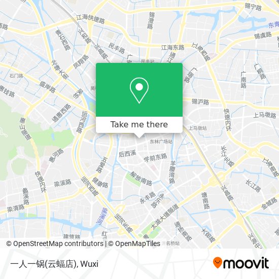 一人一锅(云蝠店) map