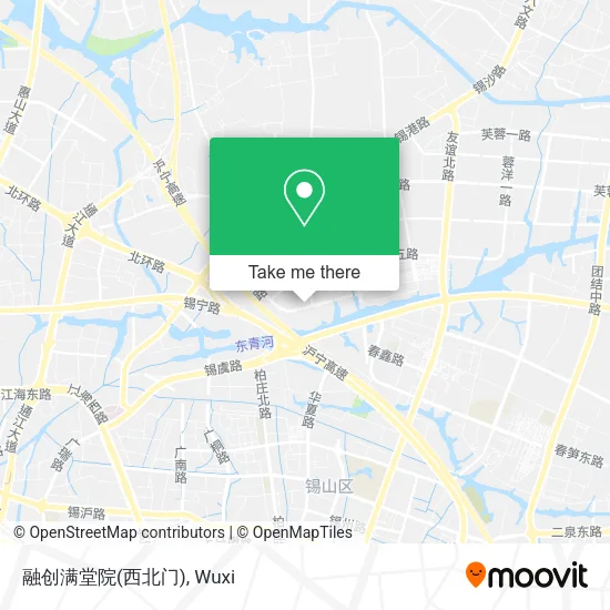 融创满堂院(西北门) map