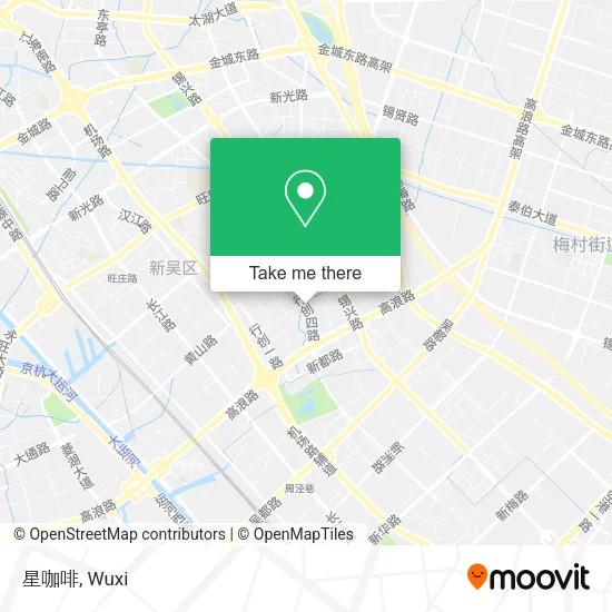 星咖啡 map