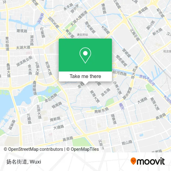 扬名街道 map