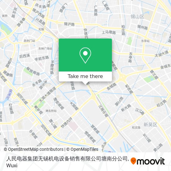 人民电器集团无锡机电设备销售有限公司塘南分公司 map