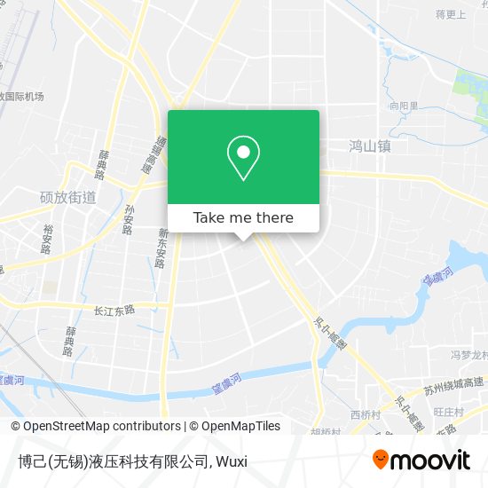 博己(无锡)液压科技有限公司 map