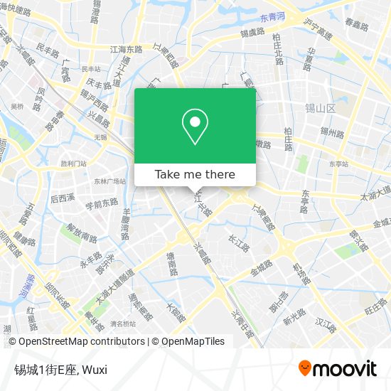 锡城1街E座 map