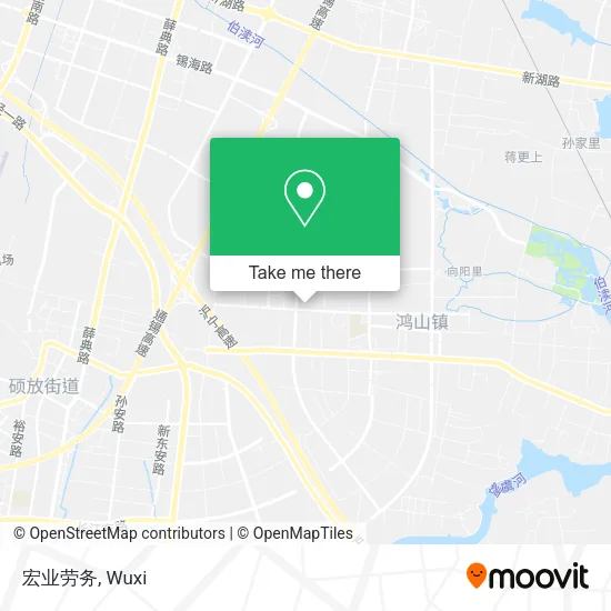 宏业劳务 map