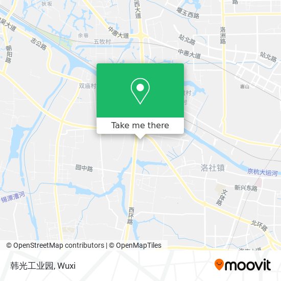 韩光工业园 map