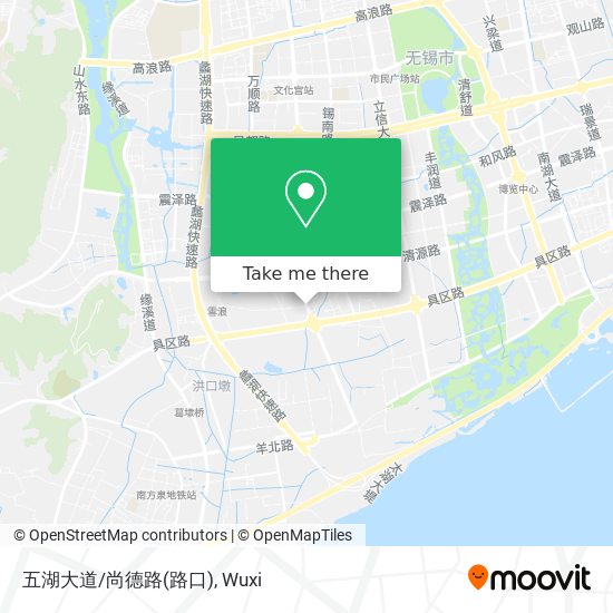 五湖大道/尚德路(路口) map