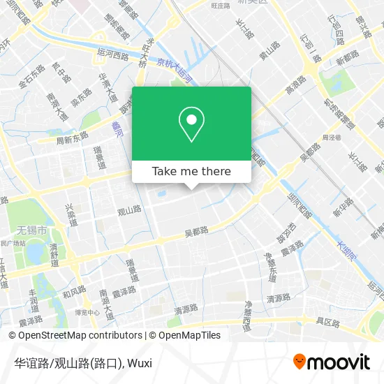 华谊路/观山路(路口) map