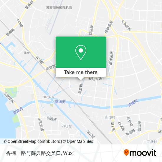 香楠一路与薛典路交叉口 map