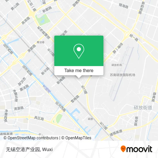 无锡空港产业园 map