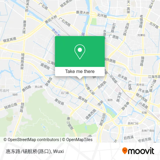 惠东路/锡航桥(路口) map