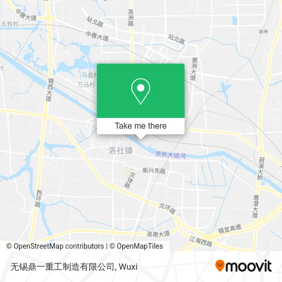 无锡鼎一重工制造有限公司 map