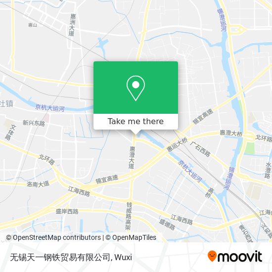 无锡天一钢铁贸易有限公司 map
