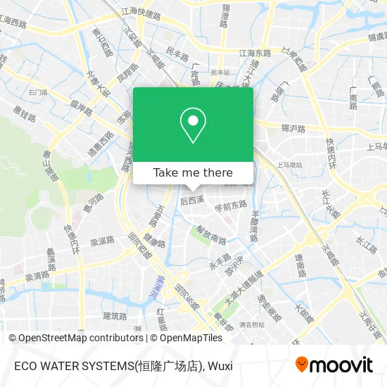 ECO WATER SYSTEMS(恒隆广场店) map