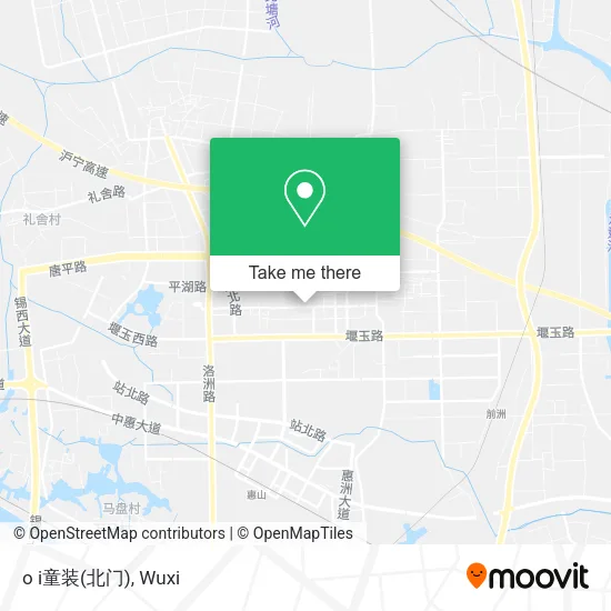 o i童装(北门) map