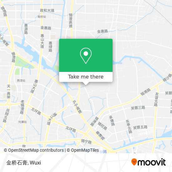 金桥石膏 map