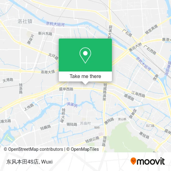 东风本田4S店 map