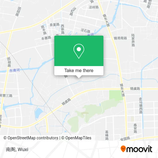 南阁 map