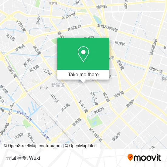 云回膳食 map