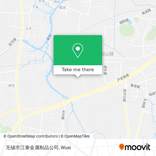 无锡市江泰金属制品公司 map
