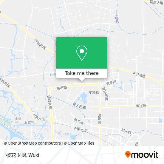樱花卫厨 map
