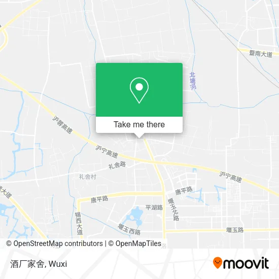酒厂家舍 map
