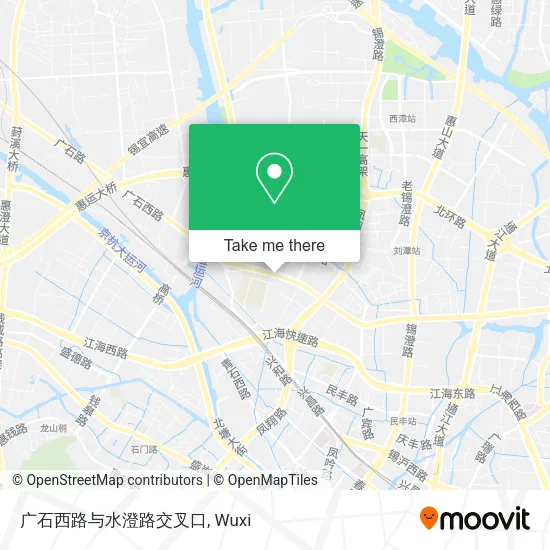 广石西路与水澄路交叉口 map