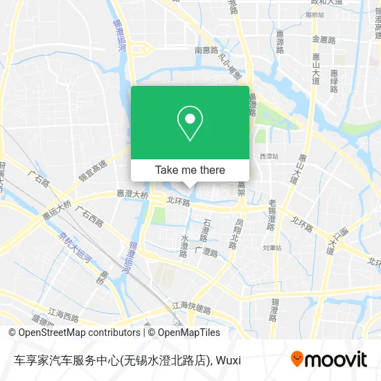 车享家汽车服务中心(无锡水澄北路店) map