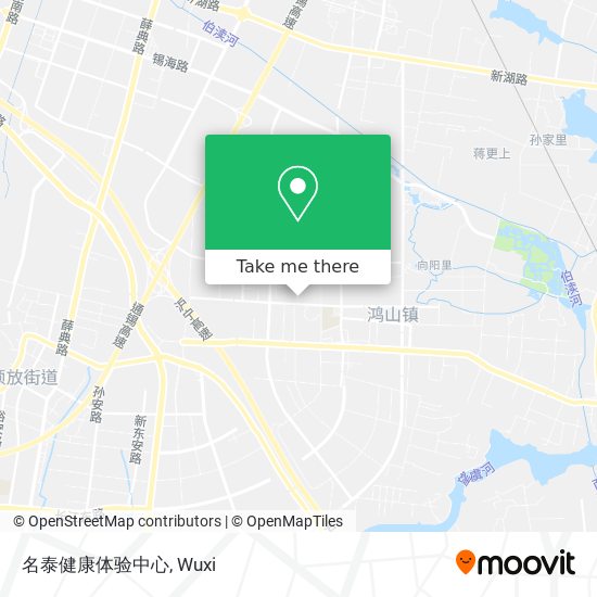 名泰健康体验中心 map