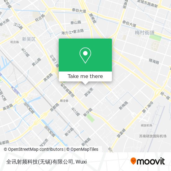 全讯射频科技(无锡)有限公司 map