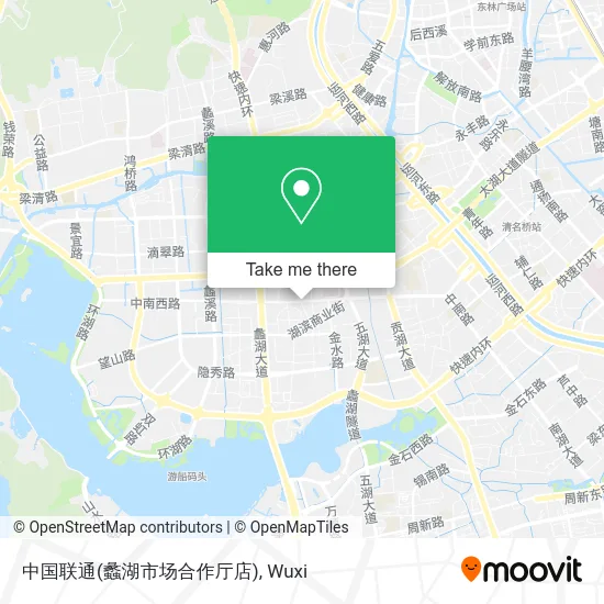 中国联通(蠡湖市场合作厅店) map