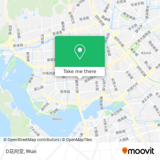 D花间堂 map