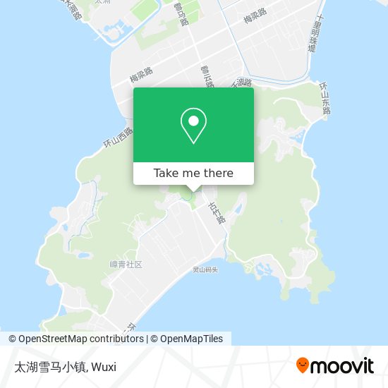太湖雪马小镇 map