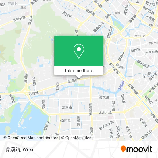 蠡溪路 map