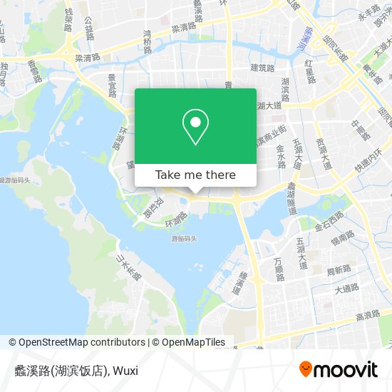 蠡溪路(湖滨饭店) map