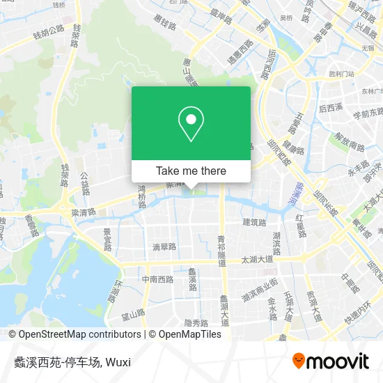 蠡溪西苑-停车场 map