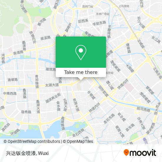兴达钣金喷漆 map