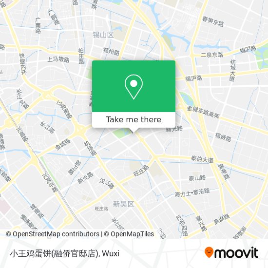 小王鸡蛋饼(融侨官邸店) map