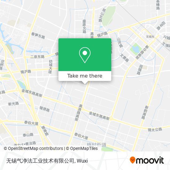 无锡气净法工业技术有限公司 map