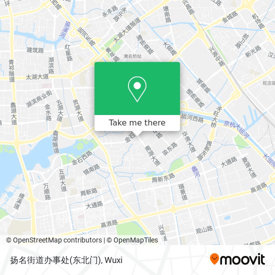 扬名街道办事处(东北门) map
